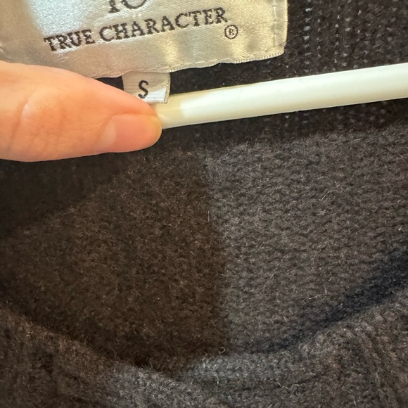 Vintage Cashmere Women's Brown Sweater - Picture 2 of 4